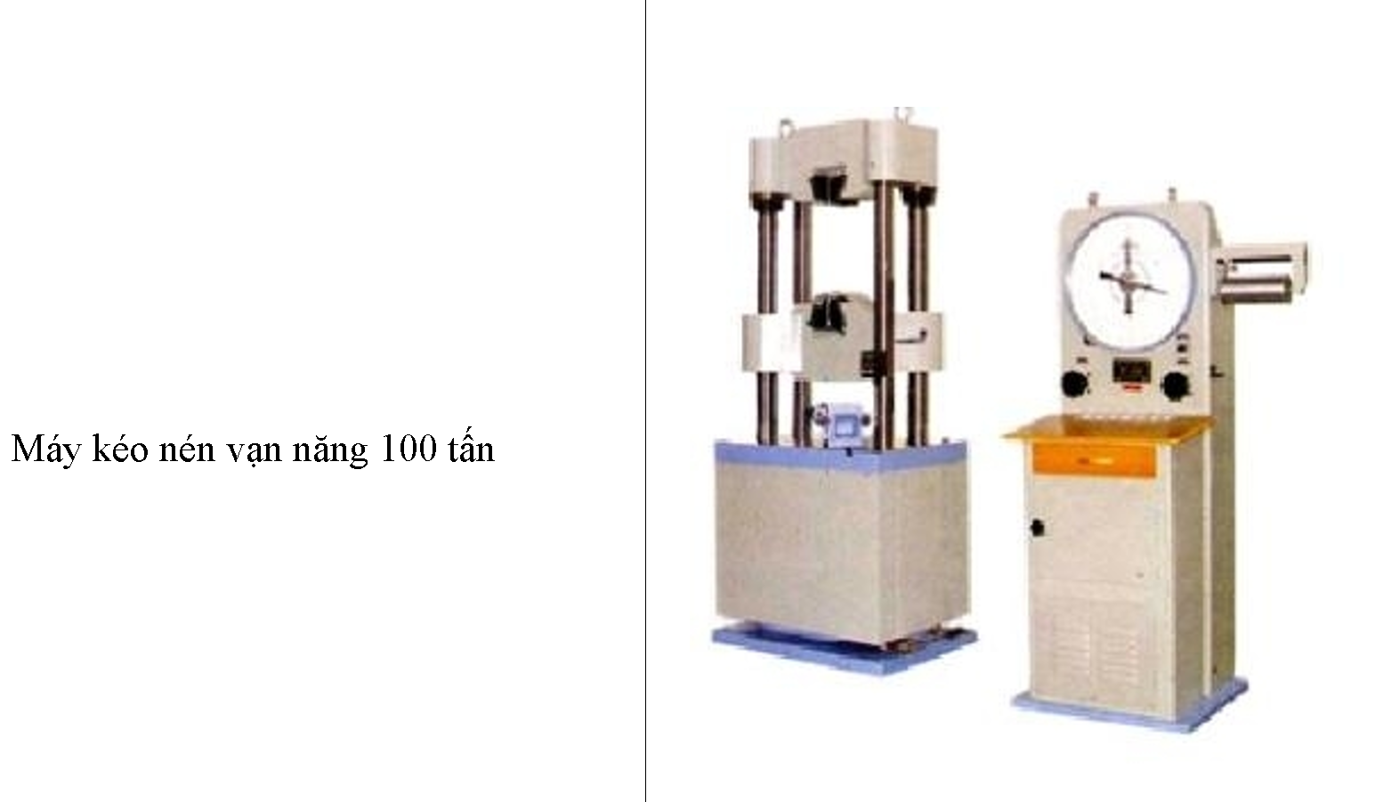 Thiết bị thí nghiệm kết cấu bê tông